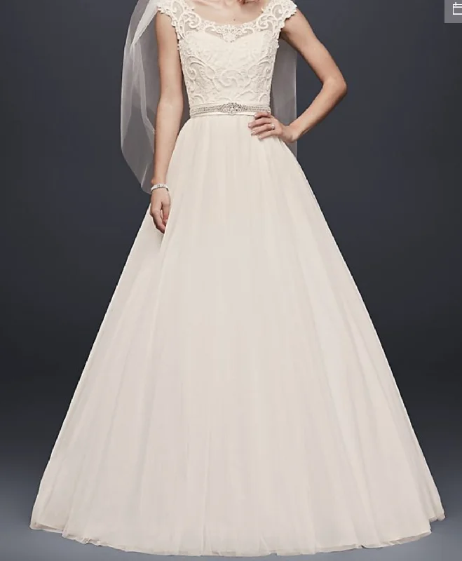 Price Smash David's Bridal Tulle Lace Illusion