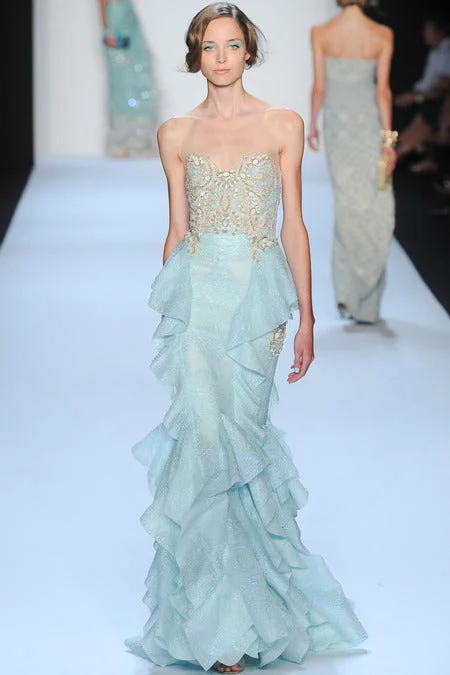 Online Exclusive Badgley Mischka Aqua Swarovski Mermaid