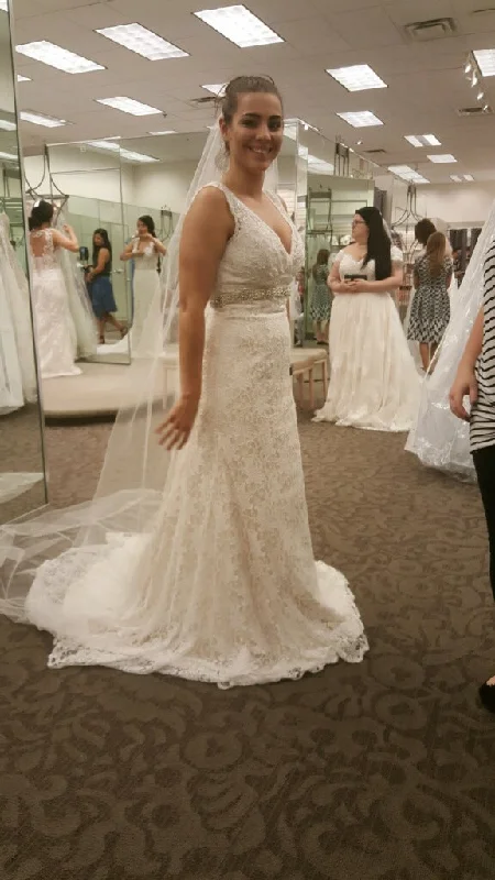 Special Discount David's Bridal Beaded Lace