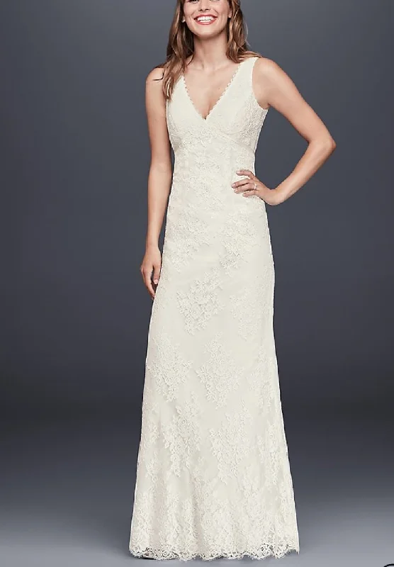 Deal Dash Galina Flower Lace V-Neck