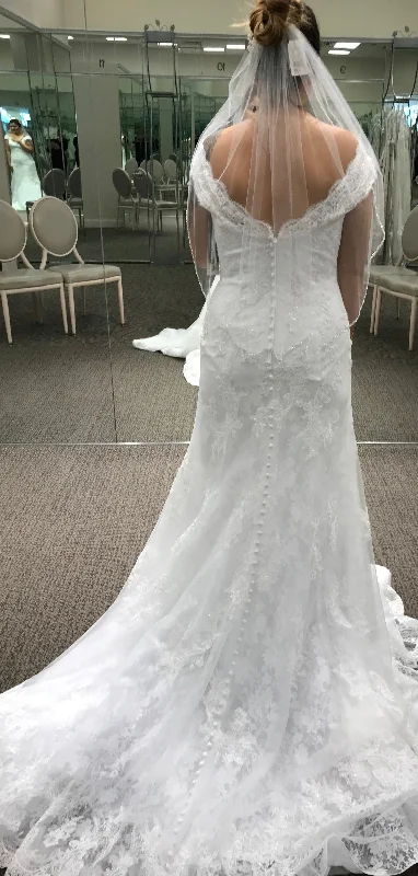 Unbeatable Prices David's Bridal Lace Off Shoulder