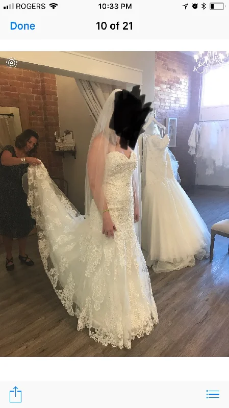 Price Cut Badgley Mischka A-line style