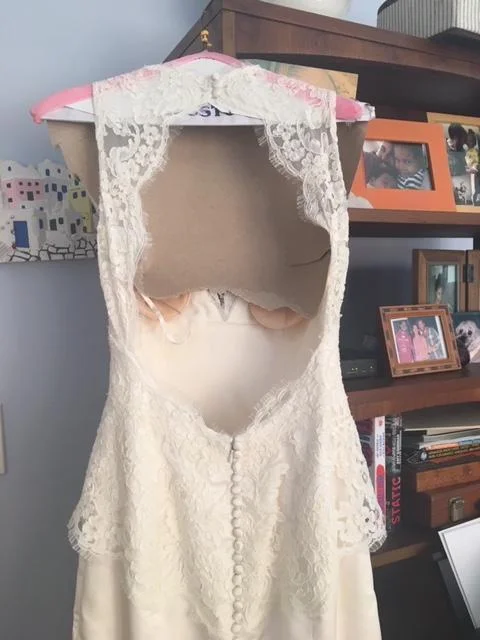 Weekend Special Jim Hjelm Lace and Satin