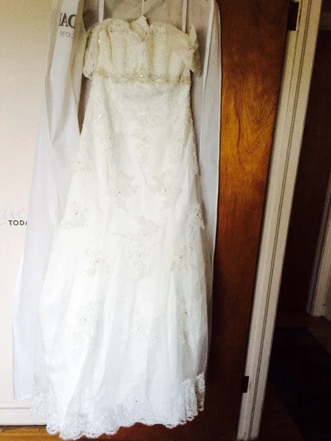 Markdowns David's Bridal Cap Sleeve