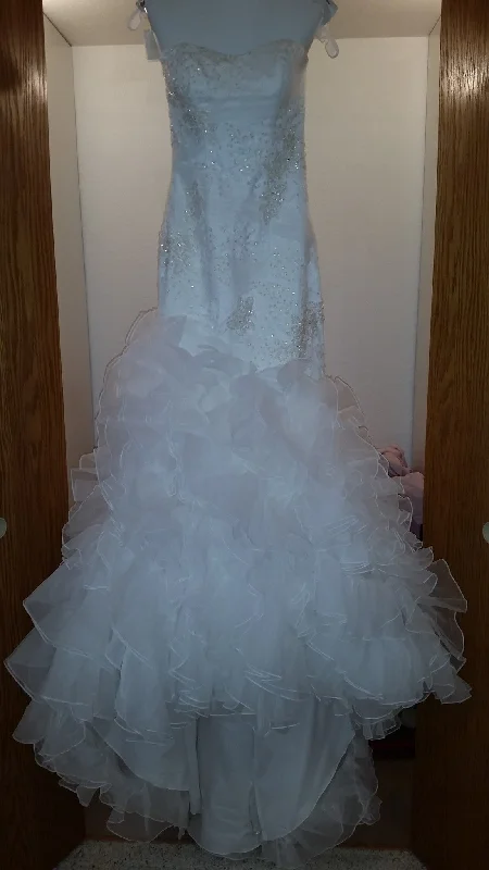 Price Drop Alert Galina Soft White Organza
