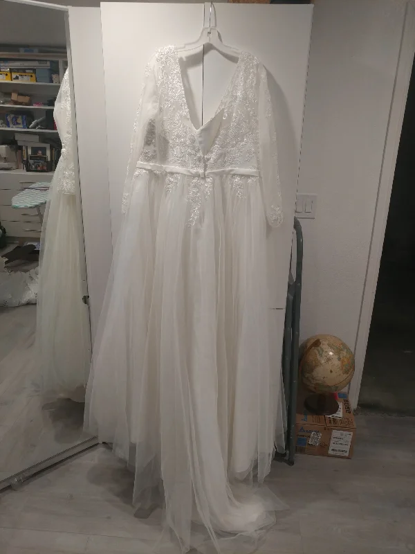 Shop and Save David's Bridal Long Sleeved