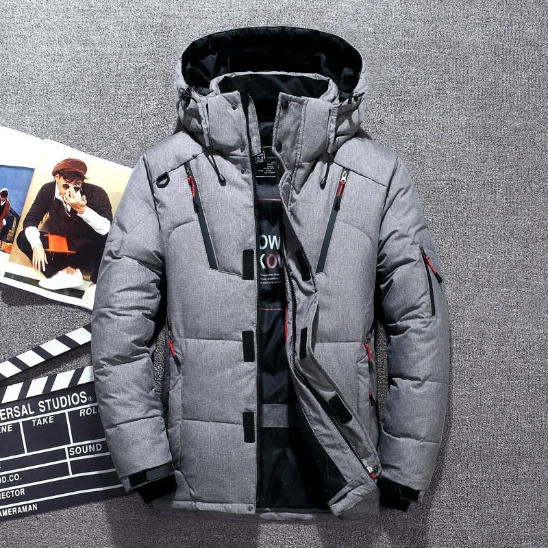 Daily Deals awakecrm -20 Degree Winter Jacket Men White Duck Down Parkas Men's Thick Warm Snow Parkas Overcoat Windbreaker Hooded Parkas Coat Hombre Daily Deals awakecrm -20 Degree Winter Jacket Men White Duck Down Parkas Men's Thick Warm Snow Parkas Overcoat Windbreaker Hooded Parkas Coat Hombre