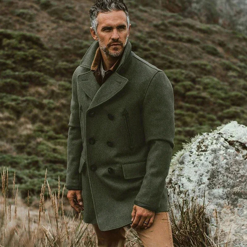 Special Price awakecrm Fashion Solid Color Wool Outerwear Men Winter Vintage Turn-down Collar Double Breasted Overcoat Casual Men Long Jackets Trench Special Price awakecrm Fashion Solid Color Wool Outerwear Men Winter Vintage Turn-down Collar Double Breasted Overcoat Casual Men Long Jackets Trench
