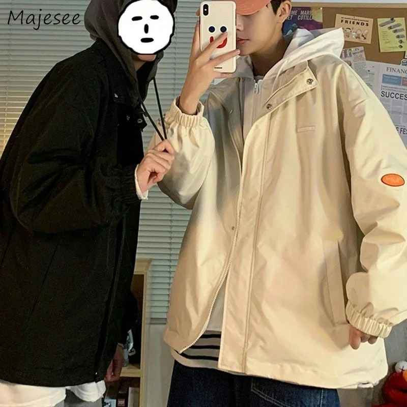 New Deals awakecrm Hooded Cargo Jackets Men Autumn Fake Two Pieces Zipper Coats College Oversize Baggy Streetwear Ins Baseball Windbreaker Classic New Deals awakecrm Hooded Cargo Jackets Men Autumn Fake Two Pieces Zipper Coats College Oversize Baggy Streetwear Ins Baseball Windbreaker Classic