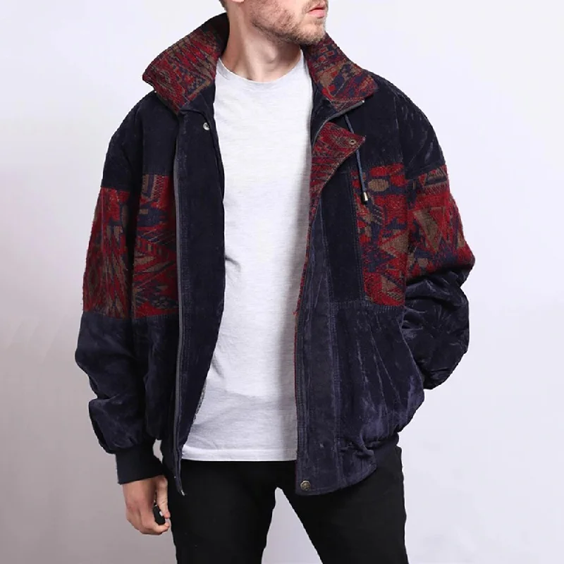 Special Discount awakecrm Pocket Color Block Lapel Fleece Zipper Men's Jacket Straight Cotton Blends Coat Male Winter Casual Fashion Clothing Trendy Special Discount awakecrm Pocket Color Block Lapel Fleece Zipper Men's Jacket Straight Cotton Blends Coat Male Winter Casual Fashion Clothing Trendy