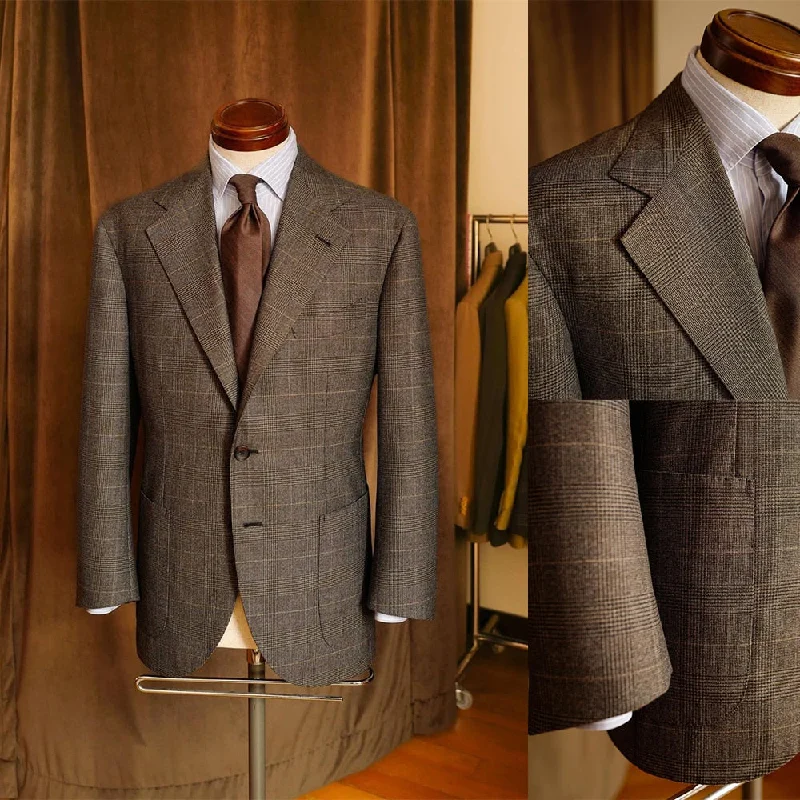 Shop and Save Brown Men Suit 3 Pieces Business Blazer Vest Pants Single Breasted Plaid Stripes Wedding Formal Work Wear Party Causal Tailored Shop and Save Brown Men Suit 3 Pieces Business Blazer Vest Pants Single Breasted Plaid Stripes Wedding Formal Work Wear Party Causal Tailored