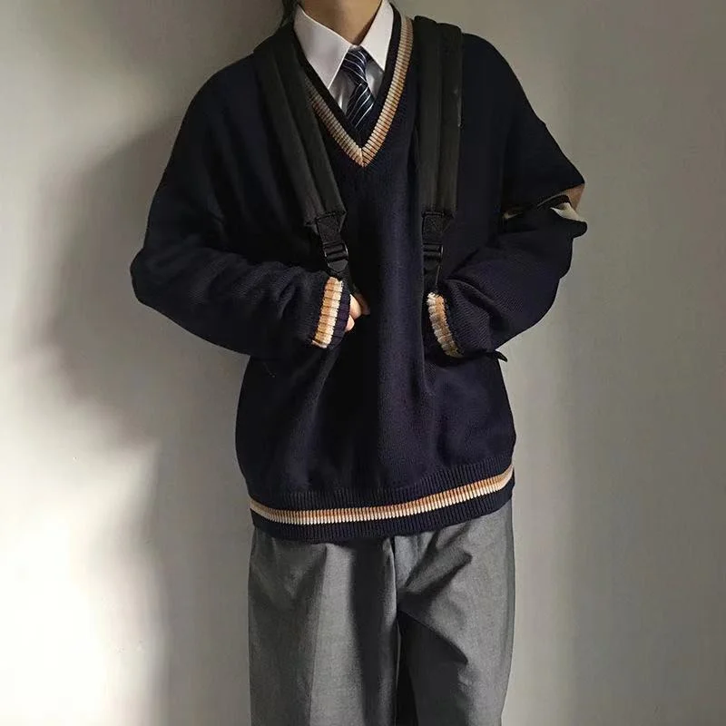 Super Sale Couple's Clothes Autumn Men's Wool Sweater Loose Coats Student Black Color Pullover V-neck Cardigan Cashmere Knitting Super Sale Couple's Clothes Autumn Men's Wool Sweater Loose Coats Student Black Color Pullover V-neck Cardigan Cashmere Knitting
