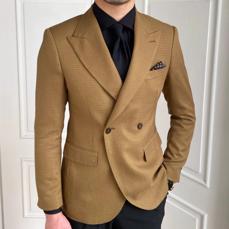 Super Sale High Quality Retro Double Breasted Blazer Hombre Casual Coat Slim Long Sleeve Gentleman Suit Blazers Chaquetas Hombre De Vestir Super Sale High Quality Retro Double Breasted Blazer Hombre Casual Coat Slim Long Sleeve Gentleman Suit Blazers Chaquetas Hombre De Vestir
