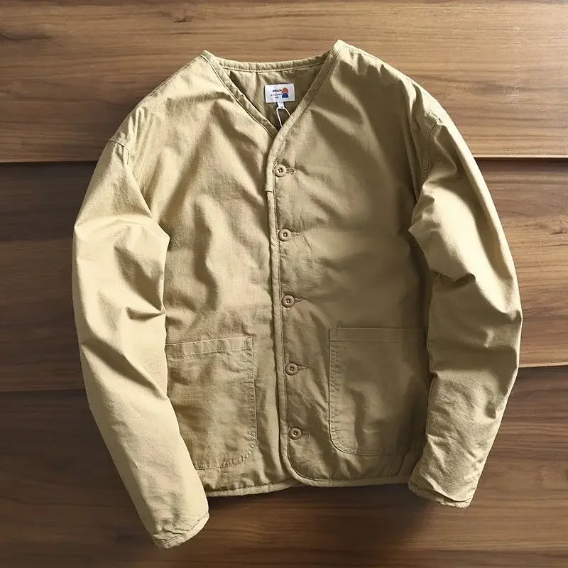 Big Discounts Men's Parkas Thick Cotton Coat Jacket Autumn Winter Retro Women Jackets V-neck Long Sleeves Pockets Single-breasted Tops Big Discounts Men's Parkas Thick Cotton Coat Jacket Autumn Winter Retro Women Jackets V-neck Long Sleeves Pockets Single-breasted Tops