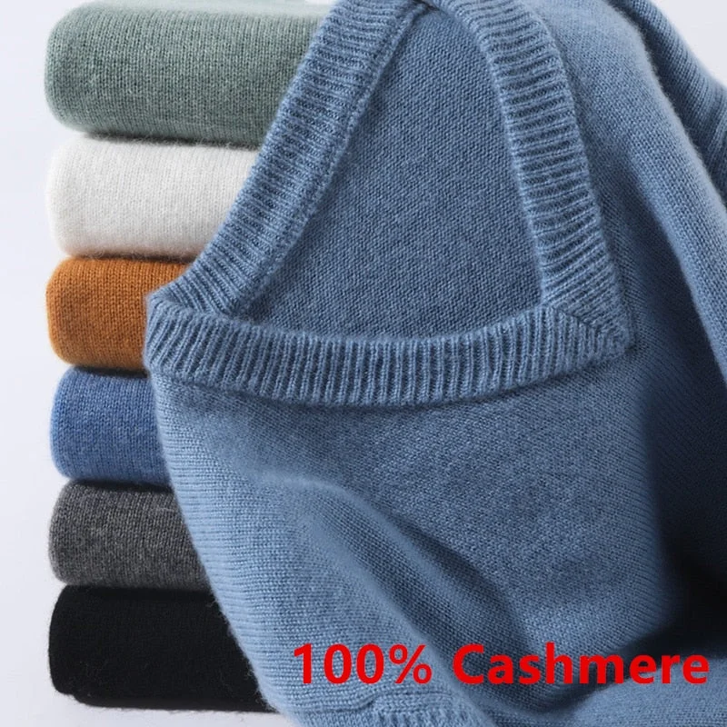 Huge Savings Awakecrm Super 100% Cashmere Sweater Men Pullover Autumn Winter Warm Classic V-neck Sweaters Male Jumper Jersey Hombre Pull Homme Huge Savings Awakecrm Super 100% Cashmere Sweater Men Pullover Autumn Winter Warm Classic V-neck Sweaters Male Jumper Jersey Hombre Pull Homme