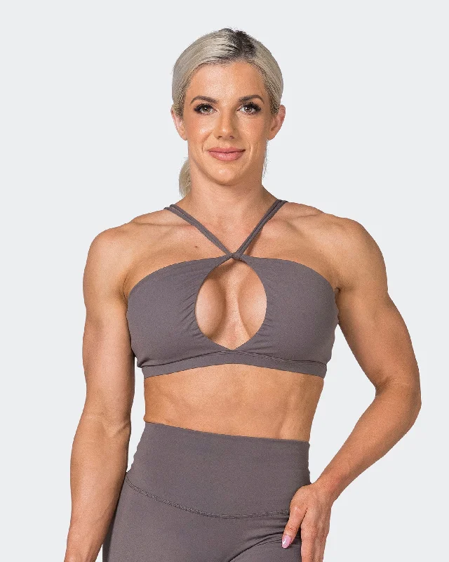 Loyalty Reward Asha Bralette - Peppercorn