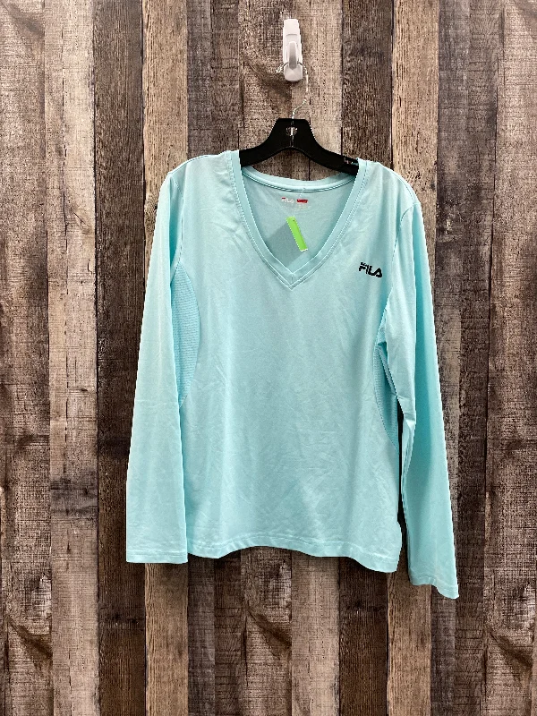 Year-End Clearance Athletic Top Long Sleeve Crewneck By Fila  Size: Xl