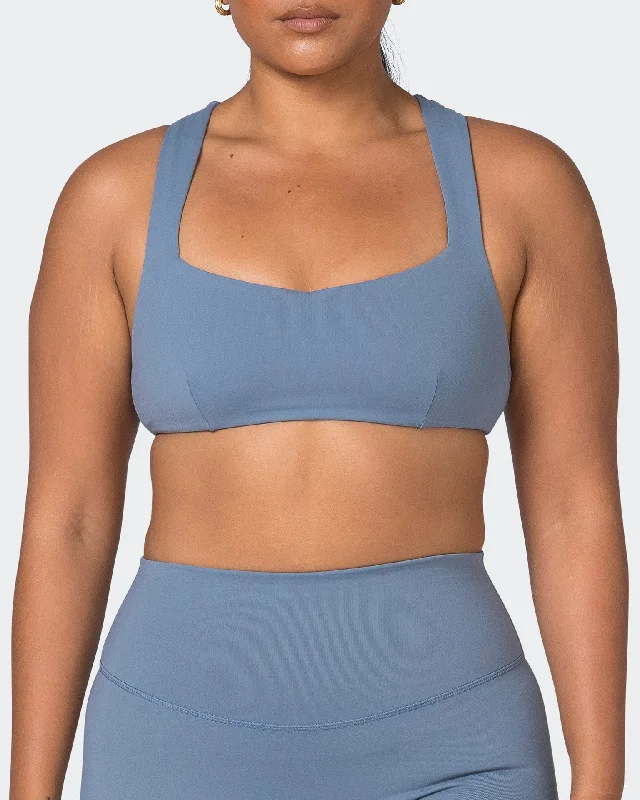 Limited Edition Pulse Bralette - Stone Blue