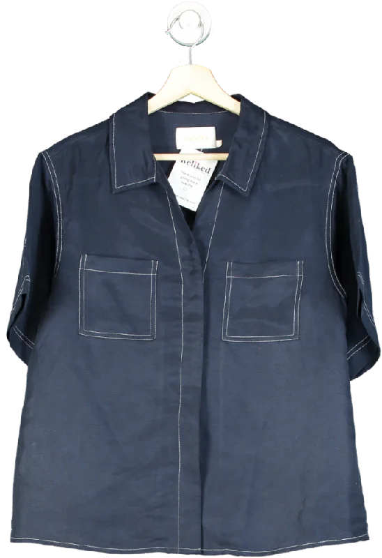 Crazy Deals Sancia Navy Shirt UK S