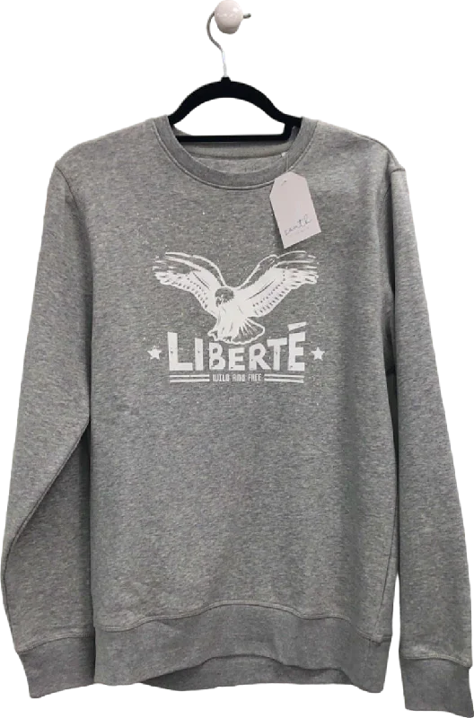 Huge Discounts South Of The River Grey LIBERTE Sweatshirt EU M US S