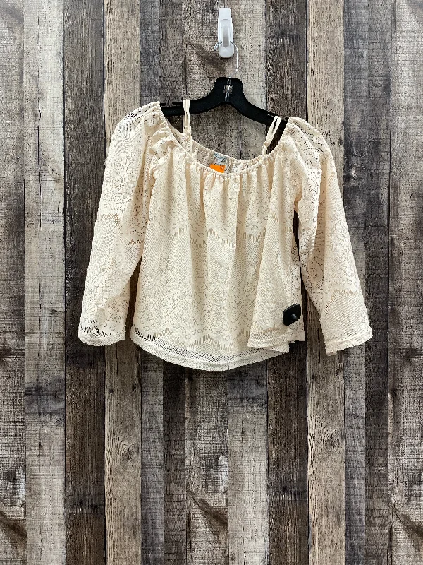 Price Break Top Long Sleeve By Charlotte Russe  Size: Xs