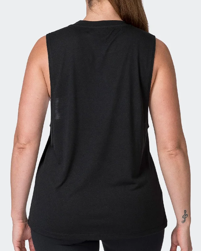 Discount Deals Worldwide Drop Arm Tank - Black