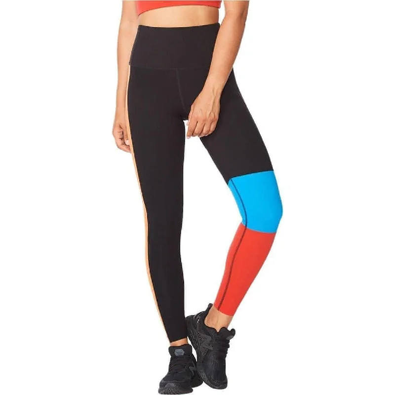 Exclusive Access 2XU Form Block Hi Rise Compression Womens Long Running Tights - Black