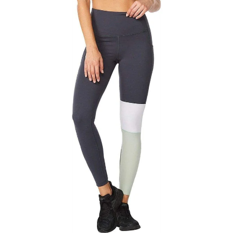 Best Seller 2XU Form Block Hi Rise Compression Womens Long Running Tights - Navy