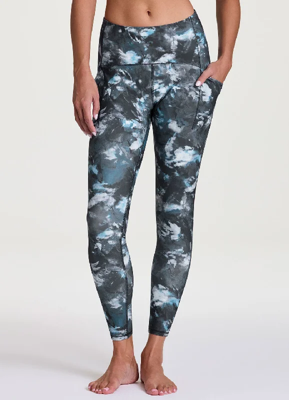 Limited Availability Abstract Blooms Tech Flex Legging