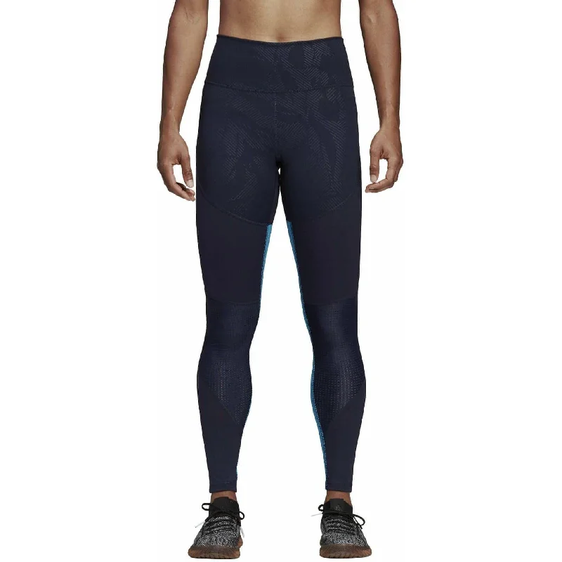 Today’s Deal adidas Believe This High Rise Womens Long Training Tights - Blue