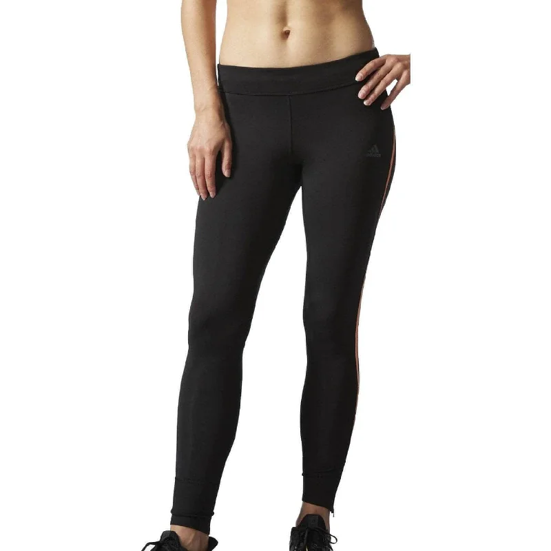 New Arrival adidas Response Womens Long Running Tights - Black
