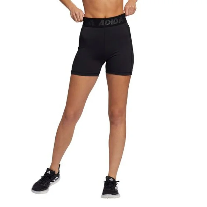 One-DAY Sale Adidas Womens Techfit Badge of Sport 3-inch Short