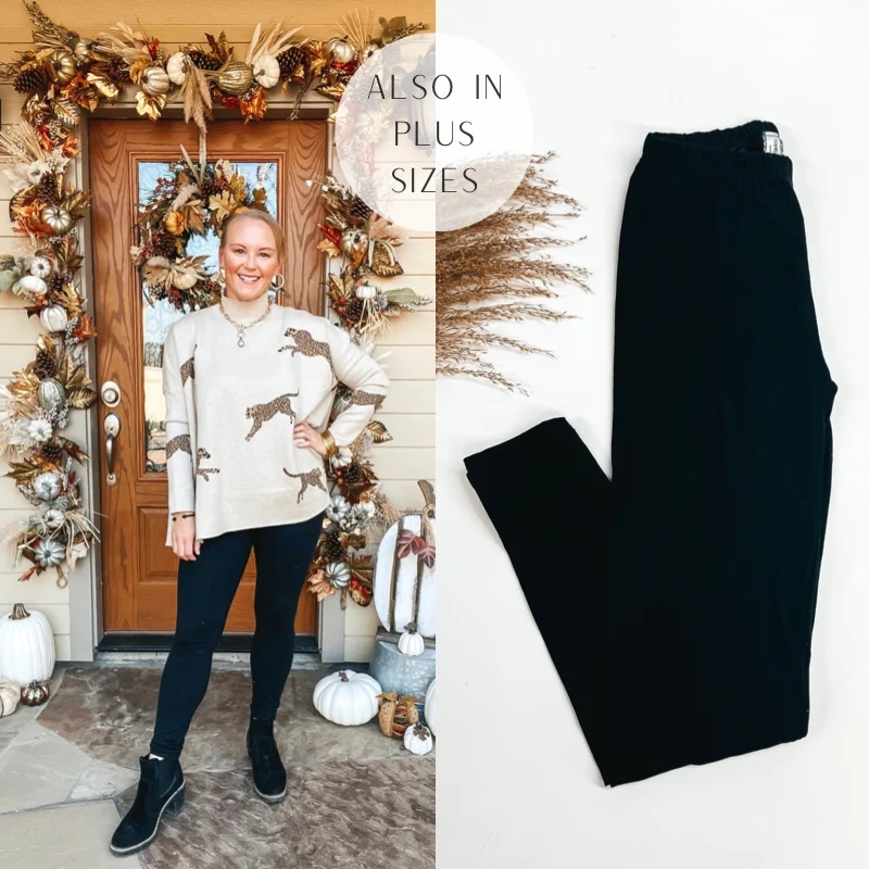 Price Cut Amazing Grace Black Leggings
