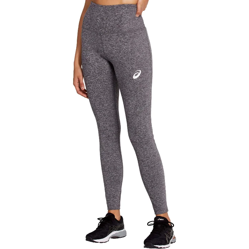 Deal Dash Asics High Waist 2 Womens Long Running Tights - Grey