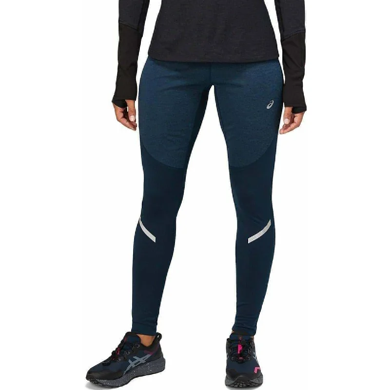 Exclusive Online Offer Asics Lite-Show Winter Womens Long Running Tights - Blue
