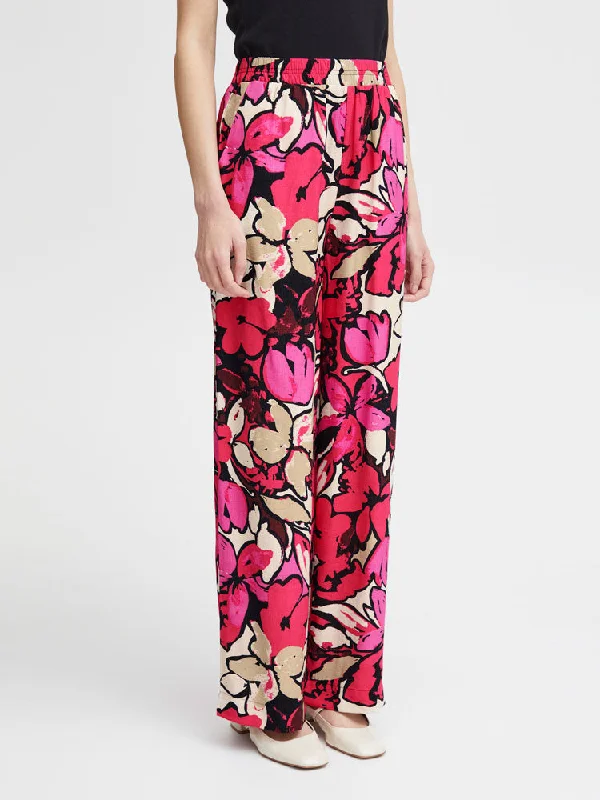 Warehouse Sale B Young ByJanina Trousers Raspberry Sorbet