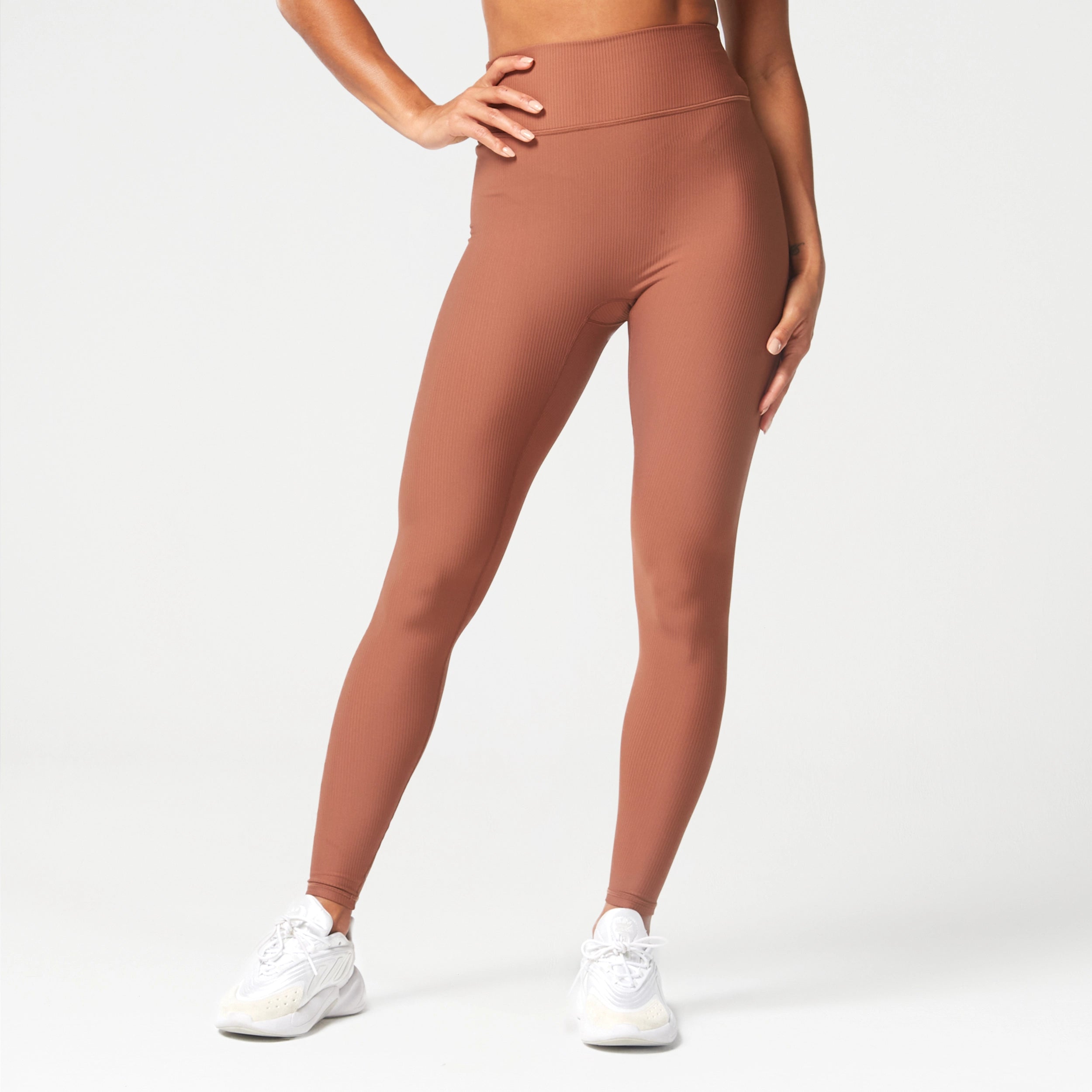 Deep Discounts Code Ribbed Leggings 27" - Aztec