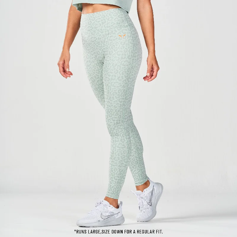 Deep Discounts Core Agile ACT Leggings 27" - Surf Spray Print