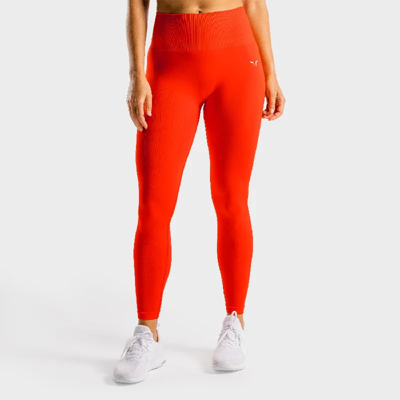 New Deals Core Seamless Leggings - Flame