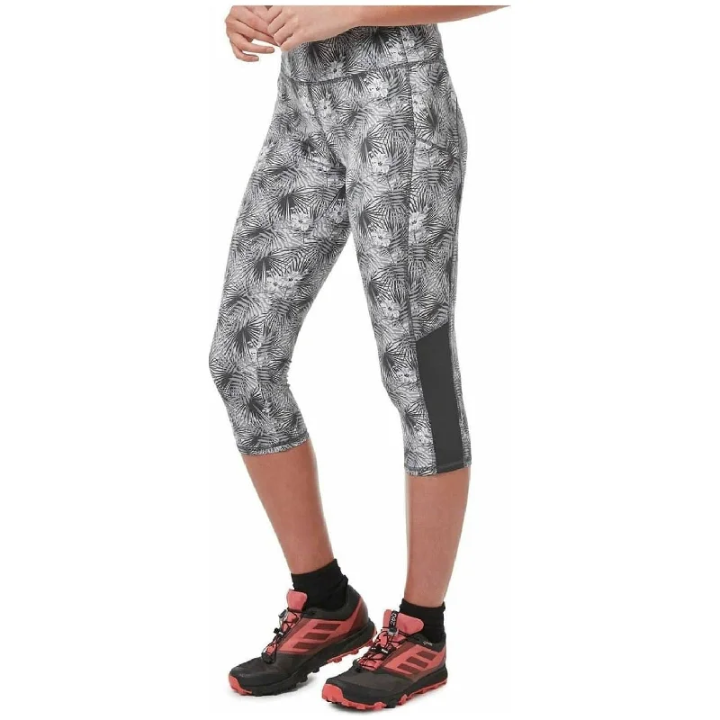 YEAR-End Sale Craghoppers Nosilife Luna Womens 3/4 Capri Outdoor Tights - Grey