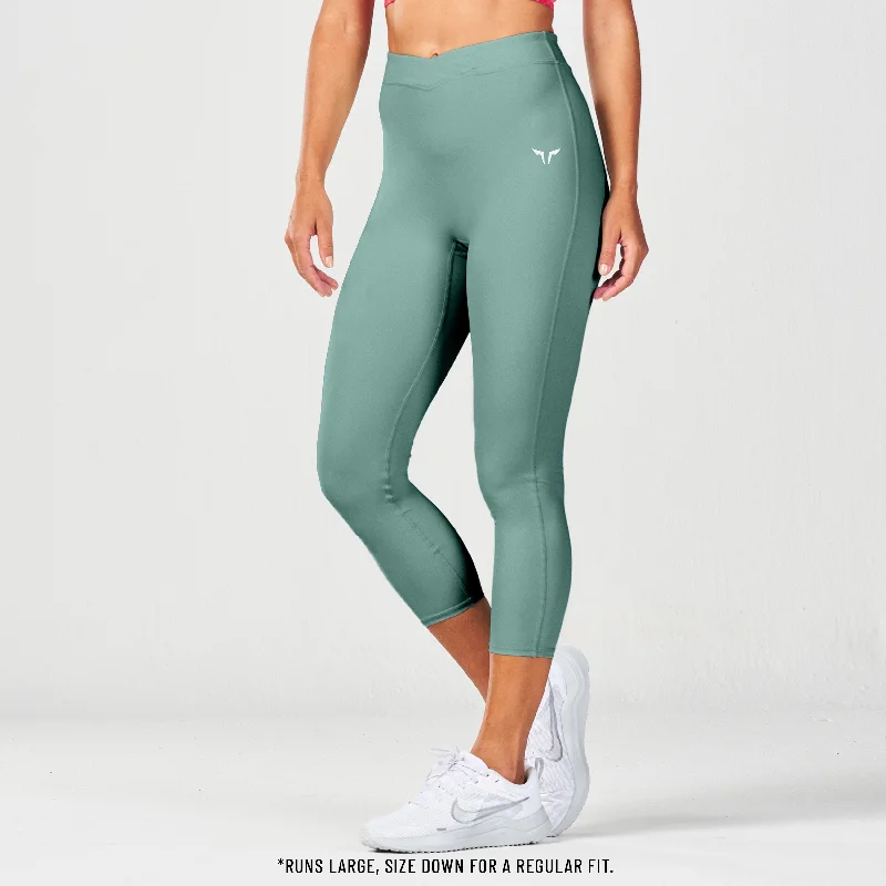 Deal Dash Crossover Leggings 24" - Dark Forest