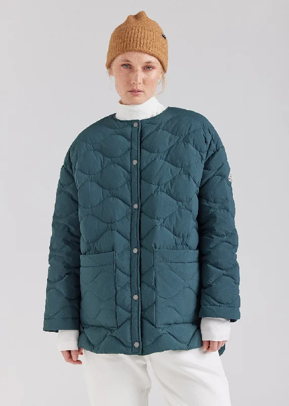 Deep Discounts Doudoune légère pour femme Pyrenex Sienna baltic green