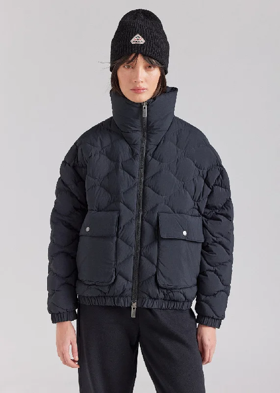 Don't Wait Doudoune courte bomber Pyrenex Enola noire