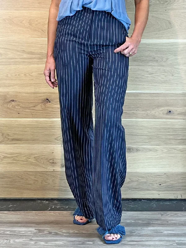 Year-End Sale Emme Marella Anello Trousers Midnight Blue