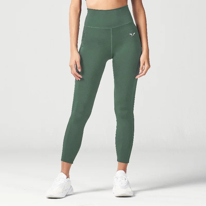 Deal of the Day Essential Cropped Leggings 24" - Dark Forest