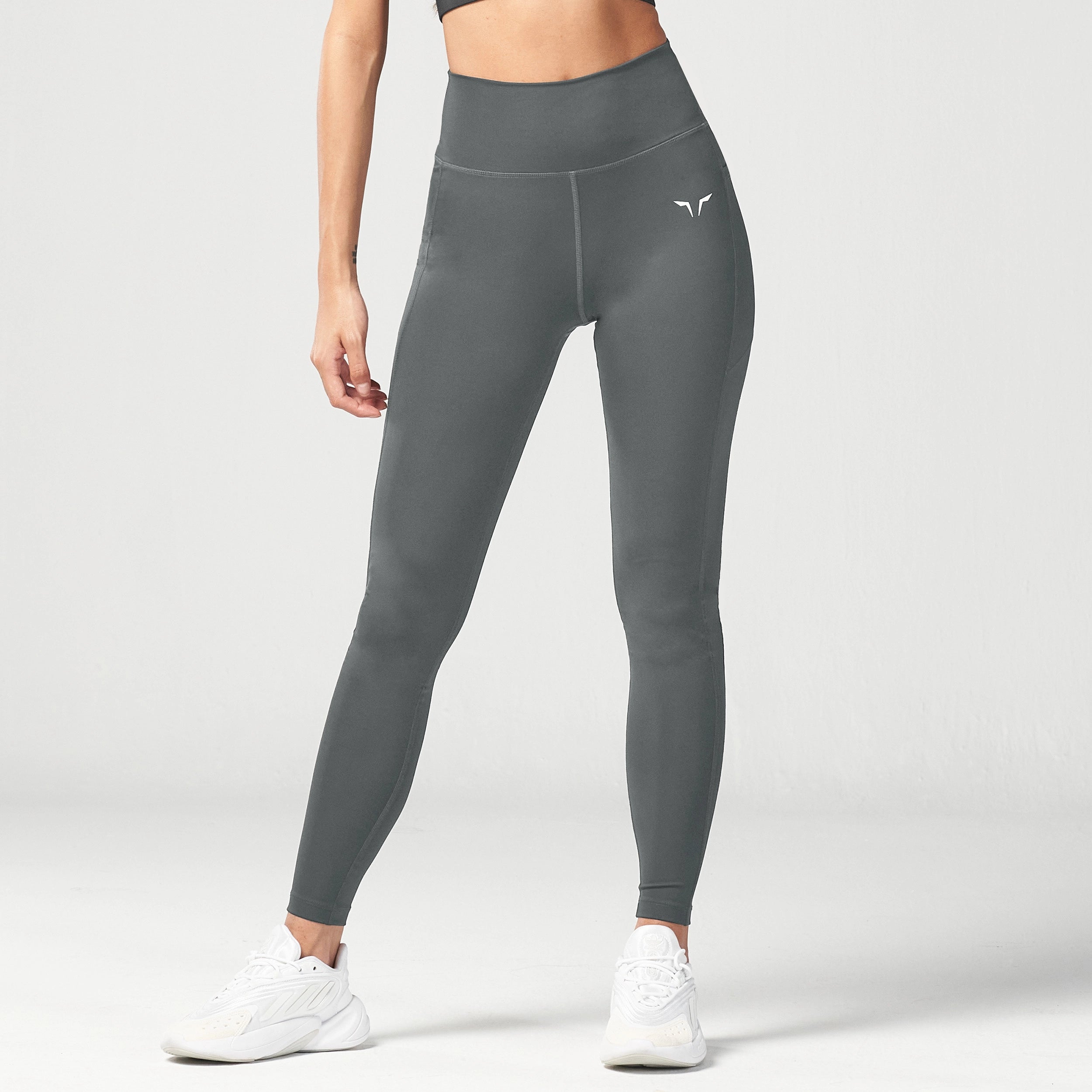 Unmissable Offer Essential High Waisted Leggings 27"  - Asphalt
