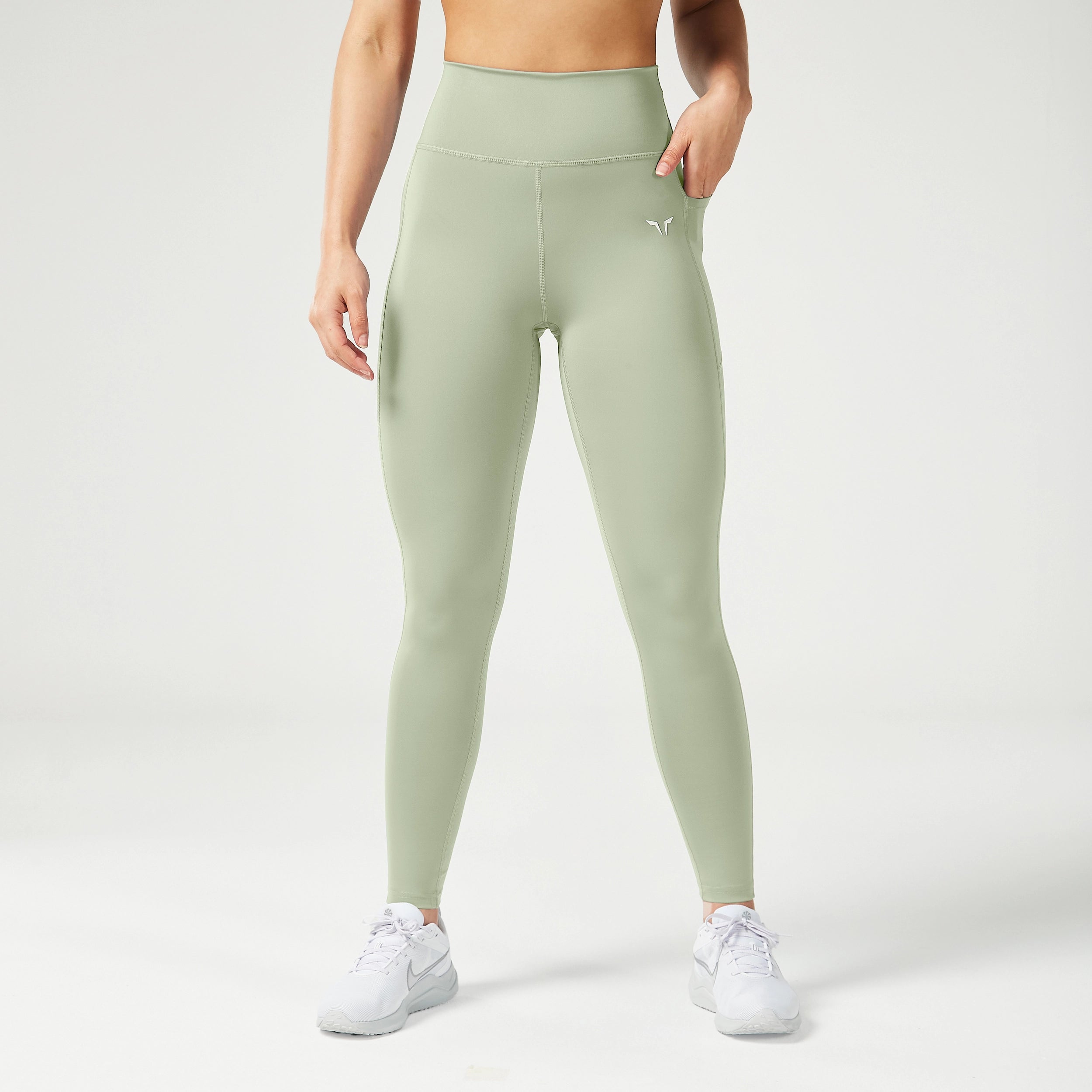 Epic Deals Essential High Waisted Leggings 27" - Desert Sage