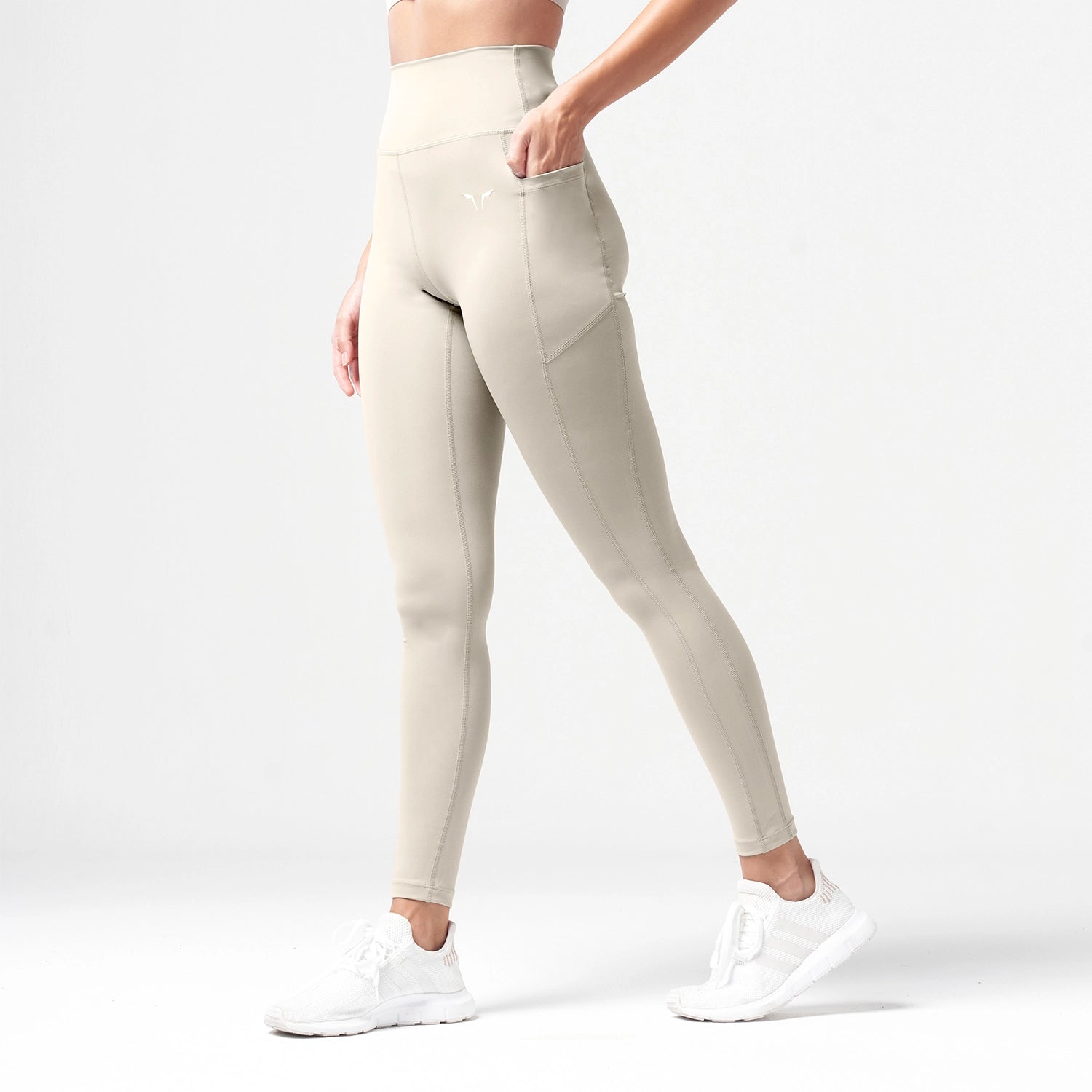 Exclusive Offers Essential High Waisted Leggings 27" - Silver Lining