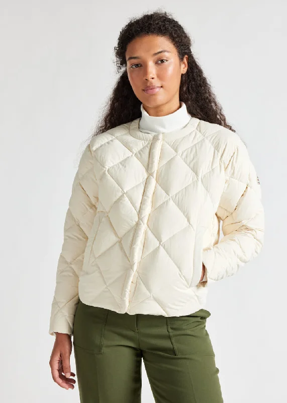 New Markdowns Doudoune légère Nacre pour femme Milk