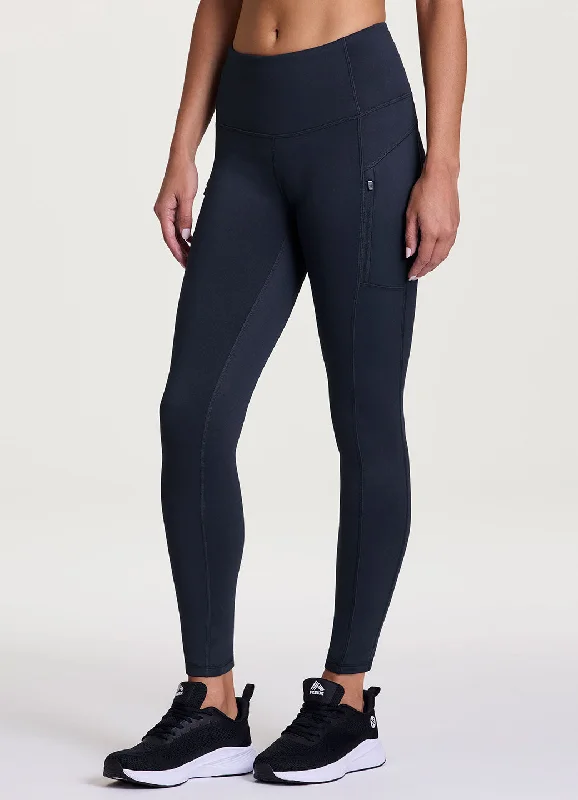 Deal Dash Fleece Lined Zip Pocket Legging